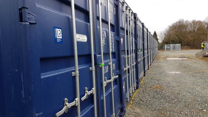 New Sttorage Containers Delivered